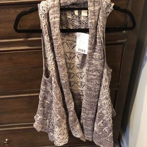 Sweater vest/cardigan from Anthropologie